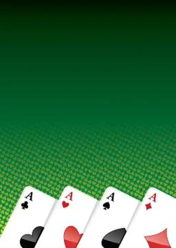 Poker background Stock Illustration