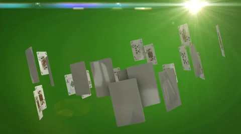Poker card swipe 库存影片 33420067