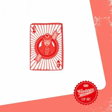 Poker card theme Ilustración de archivo