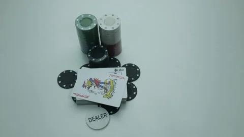Poker Cards Stock Footage 89545932