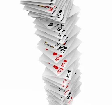 Poker cards Stock-Illustration