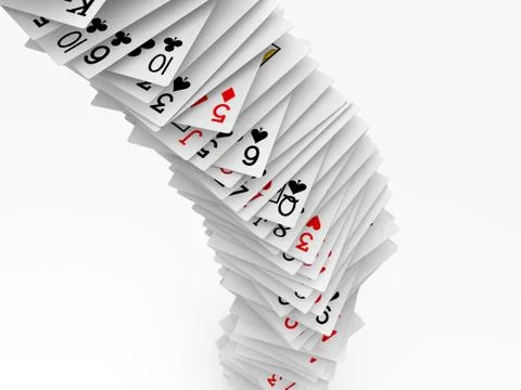 Poker cards Stock Illustration