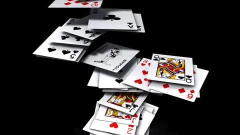 Poker cards Stock Illustration