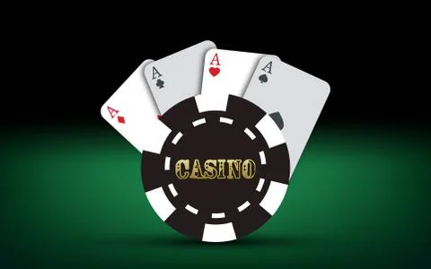 Poker cards. Vector Casino elements Stock Illustration