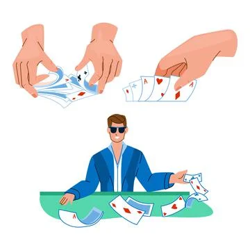 Poker casino vector Illustrazione stock