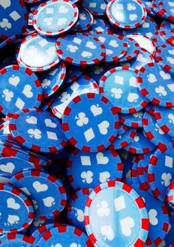Poker chip background Stock-Illustration