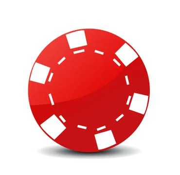 Poker chip icon Stock Illustration