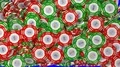 Poker chips casino roulette blackjack slots bet craps gambling win money wipe 4k or 4k+ Resolution