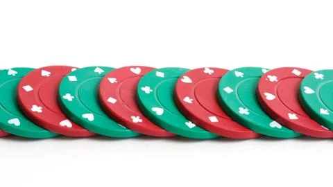 Poker chips Stock Photos