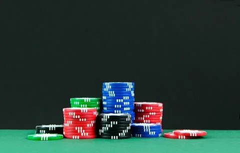 Poker chips Stock Photos