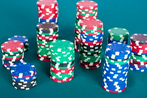 Poker chips Stock Photos