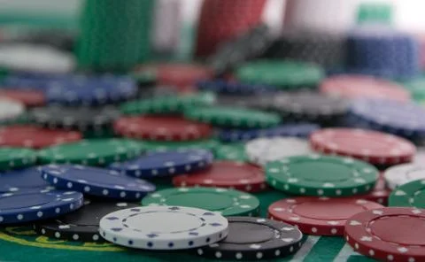Poker Chips Stock Photos