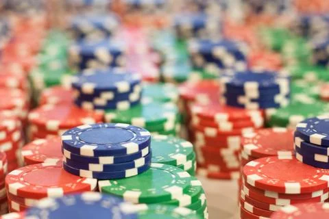 Poker chips Stock Photos