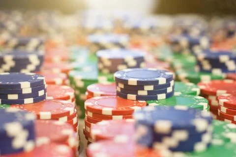 Poker chips Stock Photos