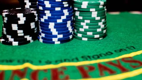 Poker chips Stock Photos