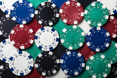 Poker chips Stock Photos