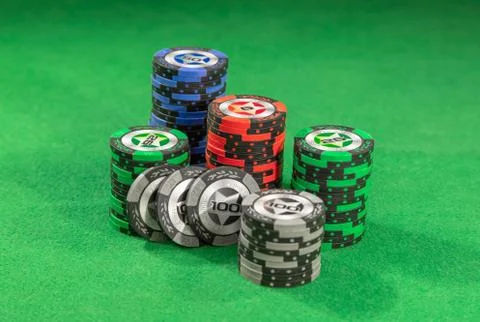 Poker Chips Stock Photos