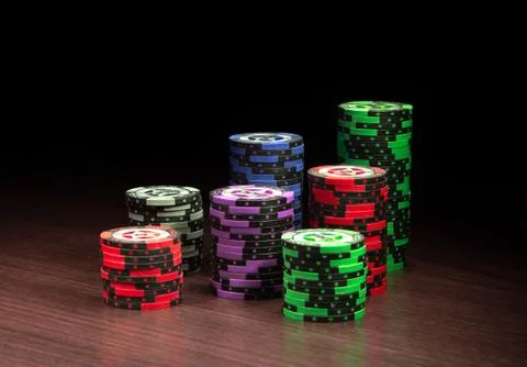 Poker chips Stock Photos