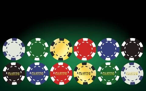 Poker chips set. Vector illustration Poker chips set. Vector illustration ... Stock Photos