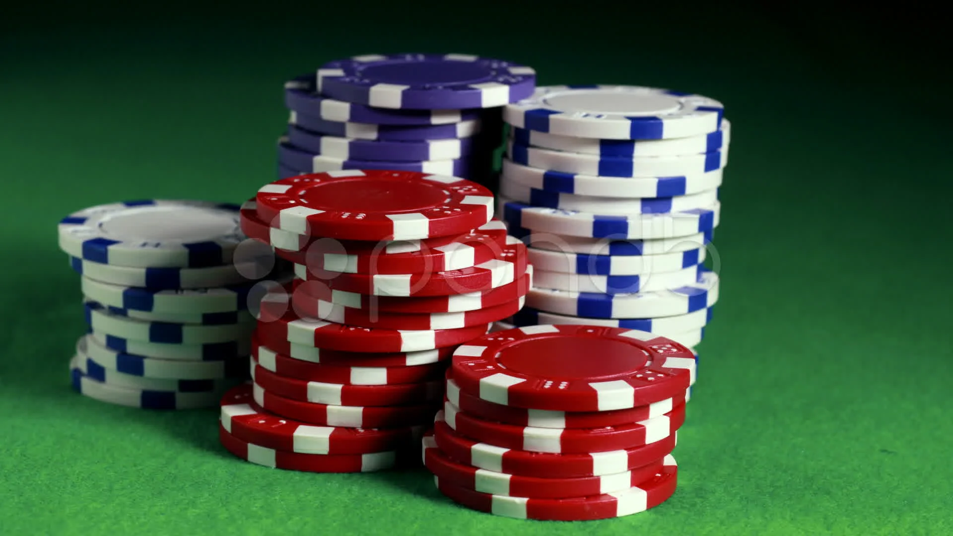 Poker footage