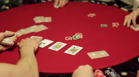 Poker Game 2 Stock-Footage 46727733