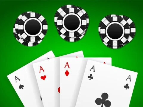 Poker game Stock Illustration