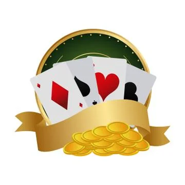 Poker games and elements イラスト素材