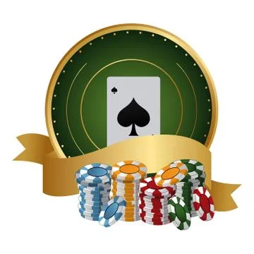 Poker games and elements イラスト素材