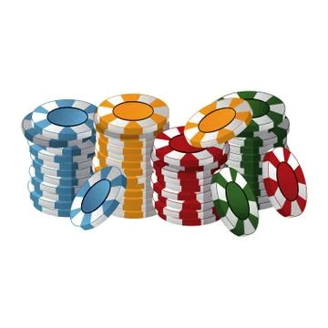 Poker games and elements イラスト素材