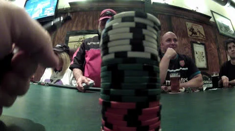 Poker hand 1 Stock Footage 26553815