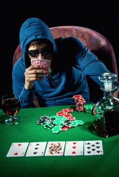 Poker player Stock Photos