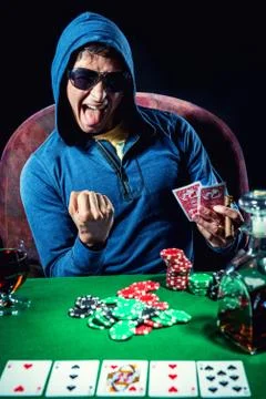 Poker player Stock Photos