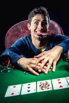 Poker player Stock Photos