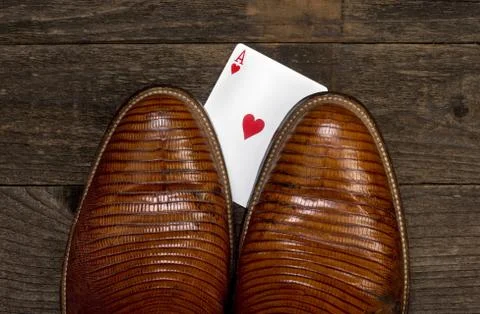 Poker player. Stock Photos