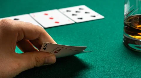 Poker player 스톡 사진