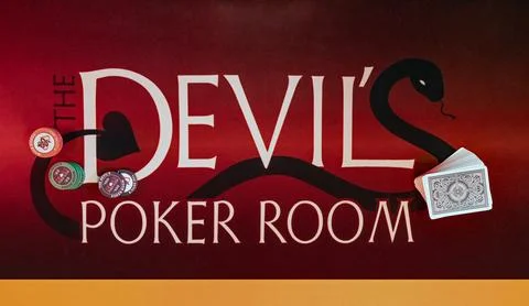 Poker room table 写真素材