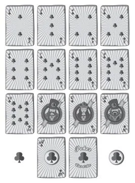 Poker theme Stock Illustration