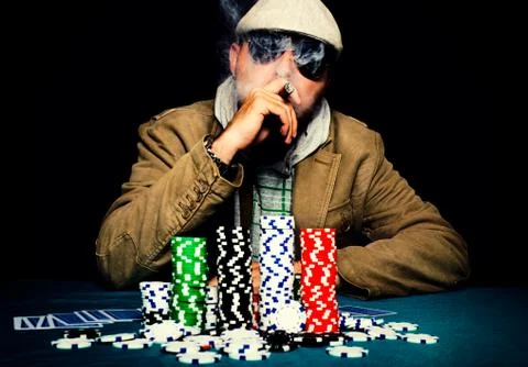 Poker time Stock Photos