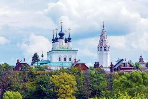 Pokrovsky Monastery, Convent of the Intercession, Suzdal Stock Photos