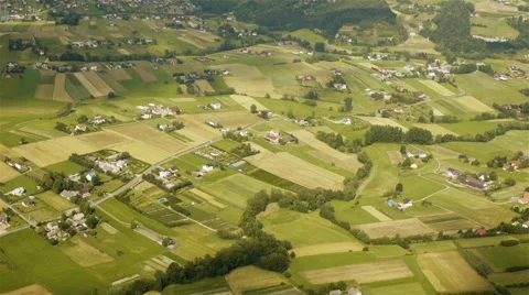 Poland aerial view Stock Footage 40054649