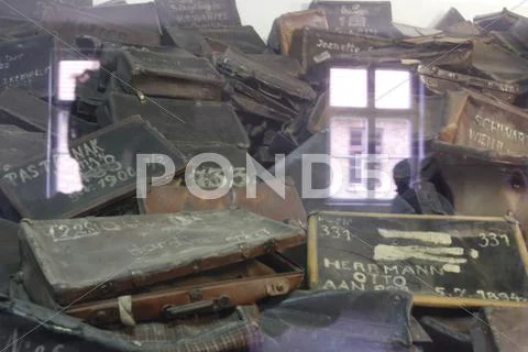 Poland auschwitz Stock Photos