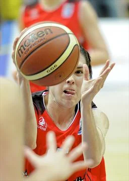 Poland Basketball Womens Euroleague - Jan 2011 Stock Photos