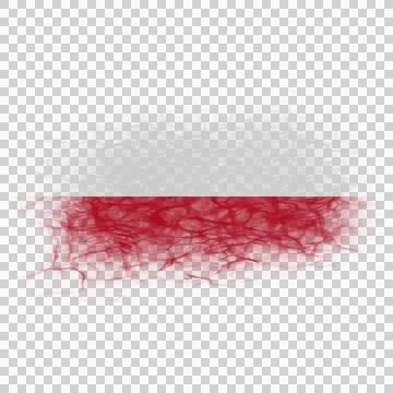 Poland Brush Flag Stock Photos
