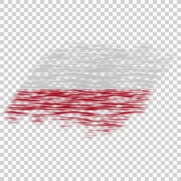 Poland Brush Flag Stock Photos