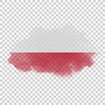 Poland Brush Flag Stock Photos