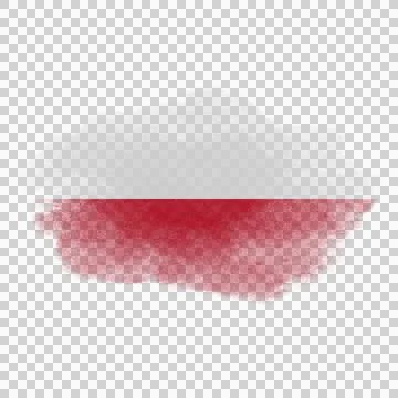 Poland Brush Flag Stock Photos
