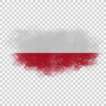 Poland Brush Flag Stock Photos