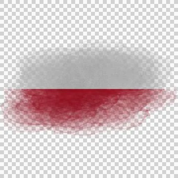 Poland Brush Flag Stock Photos