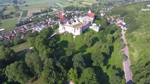 Poland castle Stock Footage