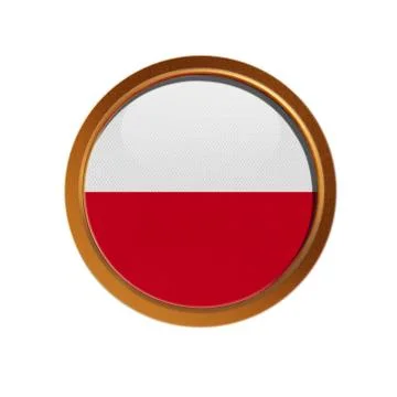 Poland flag Stock Illustration